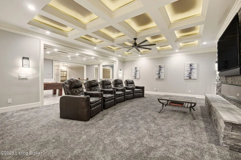 A $4.195 Million Kentucky Estate Hides a Full-Blown Sports Complex Behind Its Resort-Style Pool 15 5705 Harrods Glen Dr Prospect KY 4005939