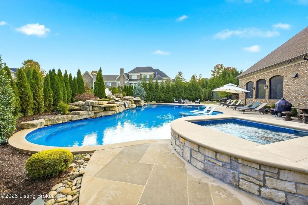 A $4.195 Million Kentucky Estate Hides a Full-Blown Sports Complex Behind Its Resort-Style Pool 19 5705 Harrods Glen Dr Prospect KY 4005950