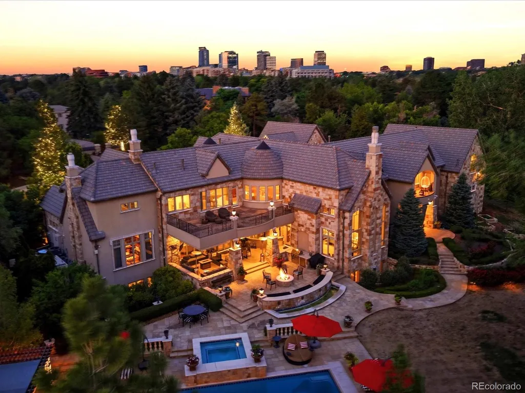 This $12 Million Colorado Estate Has a Second House With Its Own Garage—And That’s Only One of the Guest Options 1 5800 Piedmont Drive Cherry Hills Village CO 8011101