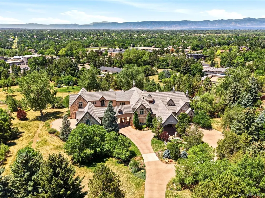 This $12 Million Colorado Estate Has a Second House With Its Own Garage—And That’s Only One of the Guest Options 3 5800 Piedmont Drive Cherry Hills Village CO 8011102