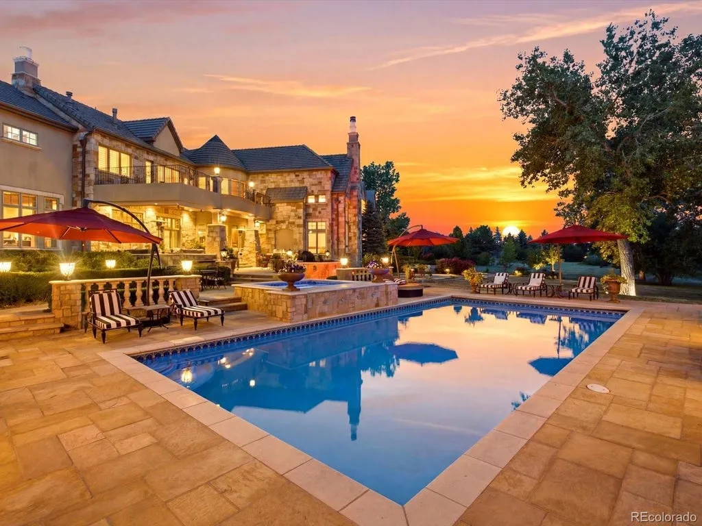 This $12 Million Colorado Estate Has a Second House With Its Own Garage—And That’s Only One of the Guest Options 2 5800 Piedmont Drive Cherry Hills Village CO 8011149