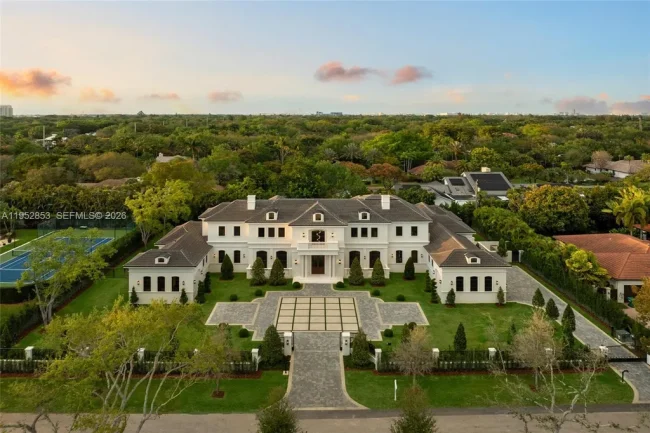 This $16.995 Million Miami Château Looks Centuries Old—But It Was Finished This Year