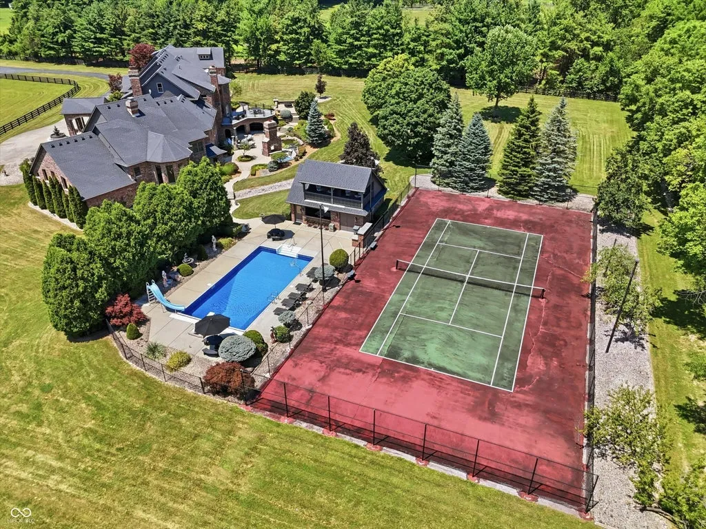 For $5.75 Million, This Indiana Country Estate Comes With Two Pools, a Horse Barn and Room for Eight Cars 21 6158 State Road 144 Greenwood IN 46143177