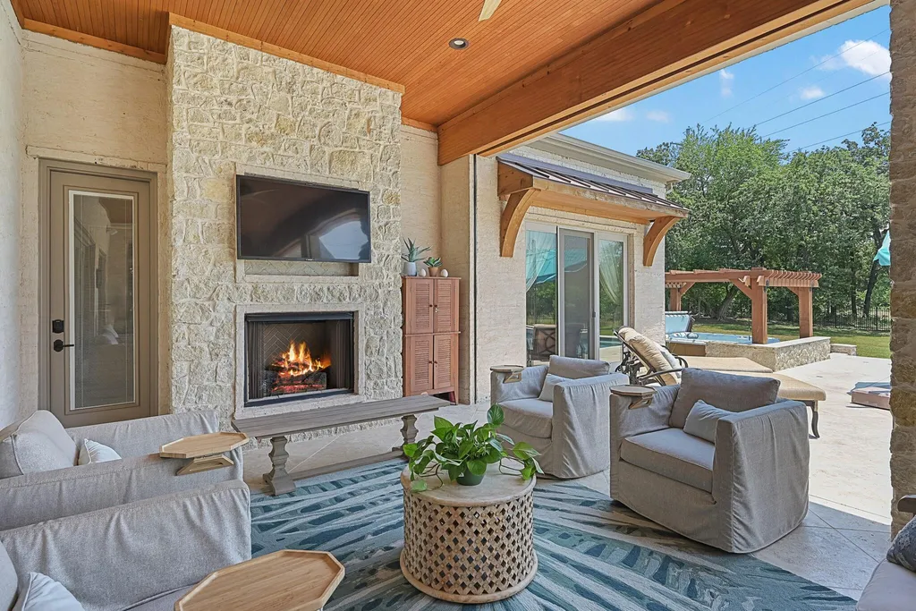 This $4.2 Million Texas Estate Packs a Private Resort, Guest House and Six-Car Collector’s Garage Into 6.29 Acres 12 7120 Shady Grove Rd Keller TX 7624829