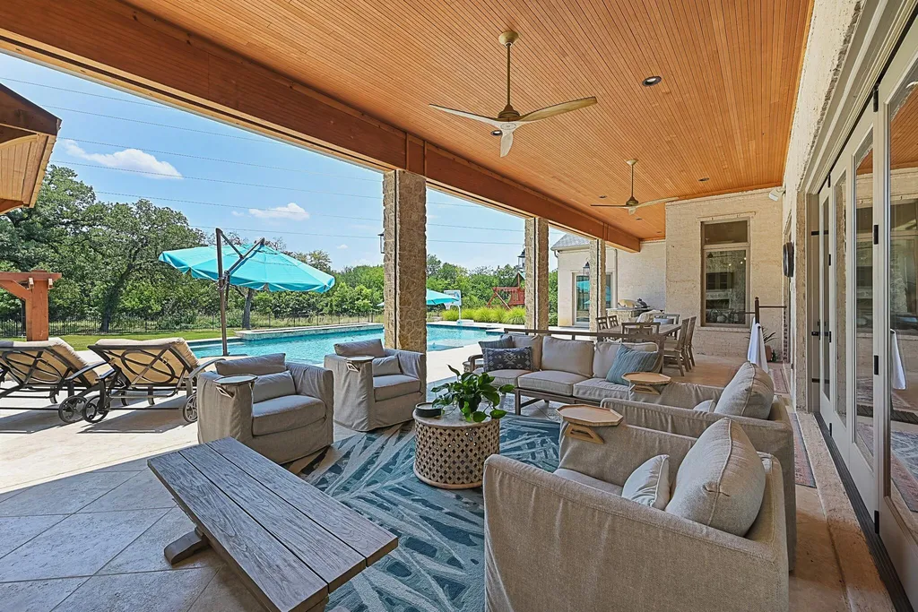 This $4.2 Million Texas Estate Packs a Private Resort, Guest House and Six-Car Collector’s Garage Into 6.29 Acres 11 7120 Shady Grove Rd Keller TX 7624830