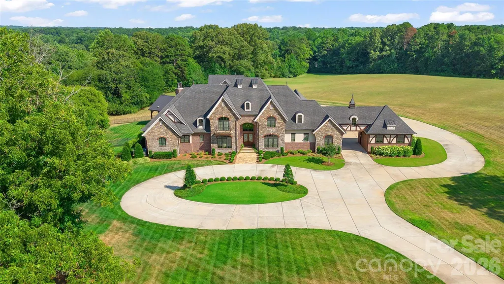 A $5.45 Million Charlotte-Area Estate Offers 55 Acres That May Be Even More Valuable Than the Mansion Itself 1 Charlotte Area Estate at 3200 Beaty Rd Gastonia NC 2