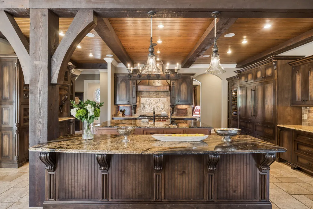 A $6.4 Million Franklin Estate Hides a Private Bowling Alley Beneath Six Acres of Tennessee Countryside 10 Extraordinary home at 4330 N Chapel Rd Franklin TN 14