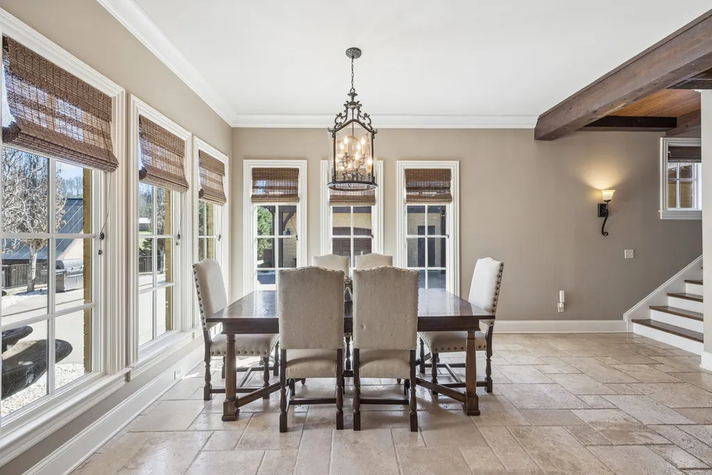 A $6.4 Million Franklin Estate Hides a Private Bowling Alley Beneath Six Acres of Tennessee Countryside 9 Extraordinary home at 4330 N Chapel Rd Franklin TN 22
