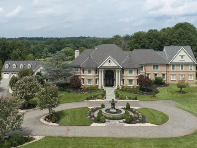 A $5.495 Million Pennsylvania Estate With a Three-Story Closet and Indoor Pool Returns to the Market 1 A $5.495 Million Pennsylvania Estate With a Three-Story Closet and Indoor Pool Returns to the Market