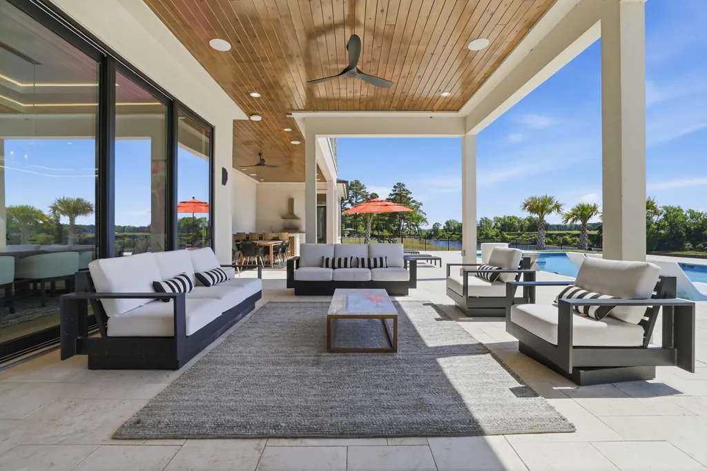 A $6.749 Million Intracoastal Estate Near Myrtle Beach Comes With Two Luxury Homes on One Waterfront Compound 14 Intracoastal Estate at 180 Bay Ridge Dr. North Myrtle Beach SC 2