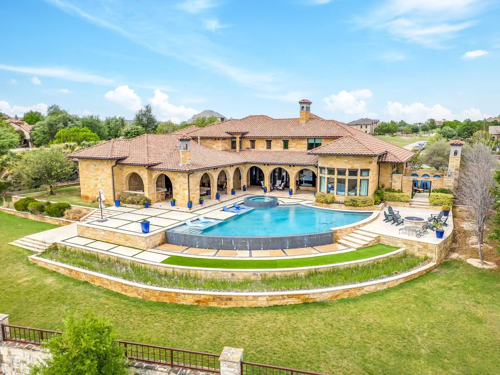 A $3.65 Million Estate in Fort Worth Turns a Guard-Gated Address Into a Private Resort 12 Montserrat at 9541 Marbella Dr Fort Worth TX 36