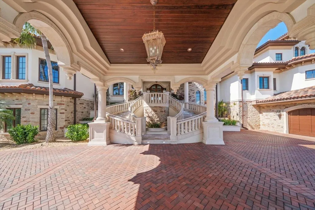 This $29.95 Million Florida Beachfront Estate Has a Lazy River, Bowling Alley and 200 Feet of Private Gulf Frontage 6 Sandcastle on the Gulf at 1700 Gulf Boulevard in Belleair Beach Florida 17