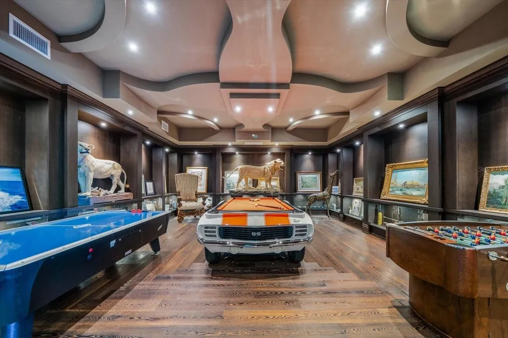 This $29.95 Million Florida Beachfront Estate Has a Lazy River, Bowling Alley and 200 Feet of Private Gulf Frontage 21 Sandcastle on the Gulf at 1700 Gulf Boulevard in Belleair Beach Florida 33