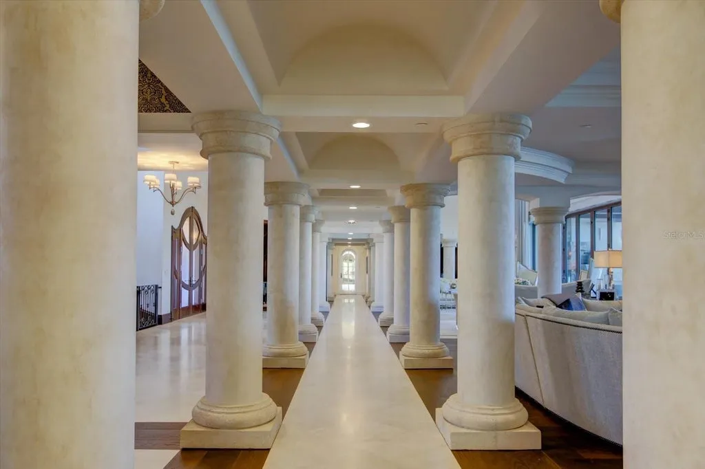 This $29.95 Million Florida Beachfront Estate Has a Lazy River, Bowling Alley and 200 Feet of Private Gulf Frontage 7 Sandcastle on the Gulf at 1700 Gulf Boulevard in Belleair Beach Florida 44