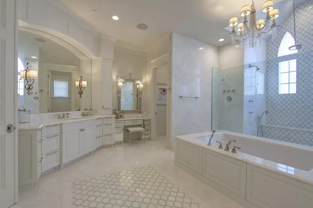 This $29.95 Million Florida Beachfront Estate Has a Lazy River, Bowling Alley and 200 Feet of Private Gulf Frontage 12 Sandcastle on the Gulf at 1700 Gulf Boulevard in Belleair Beach Florida 49