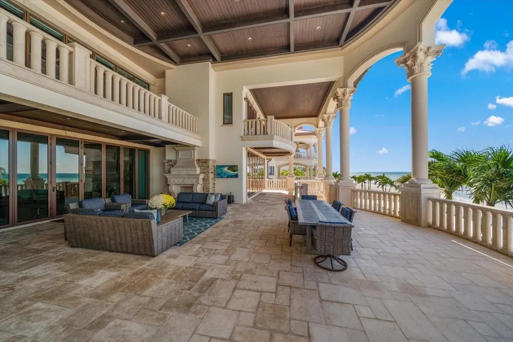 This $29.95 Million Florida Beachfront Estate Has a Lazy River, Bowling Alley and 200 Feet of Private Gulf Frontage 13 Sandcastle on the Gulf at 1700 Gulf Boulevard in Belleair Beach Florida 53