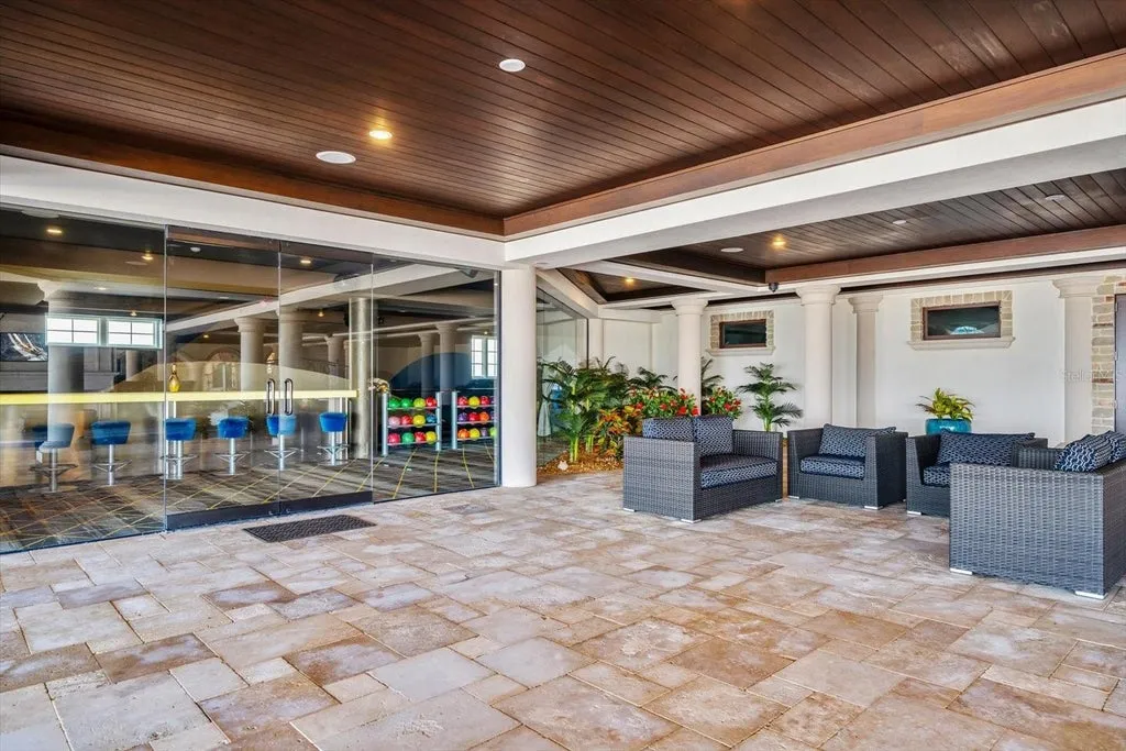 This $29.95 Million Florida Beachfront Estate Has a Lazy River, Bowling Alley and 200 Feet of Private Gulf Frontage 25 Sandcastle on the Gulf at 1700 Gulf Boulevard in Belleair Beach Florida 61