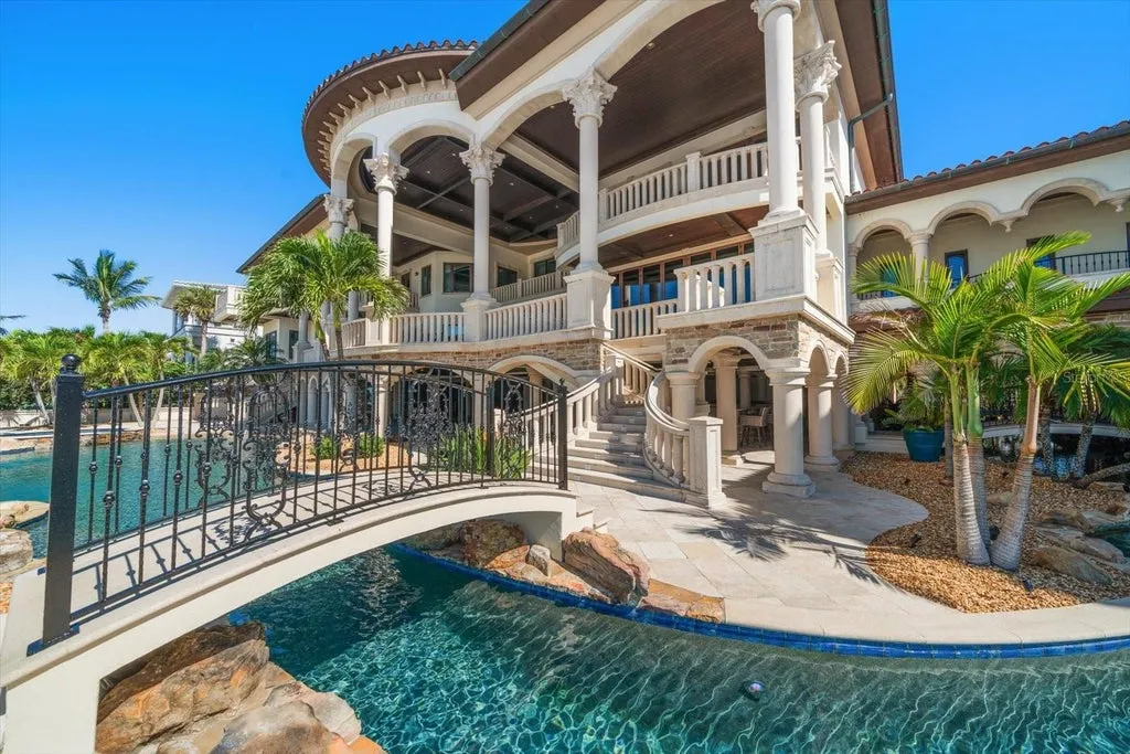 This $29.95 Million Florida Beachfront Estate Has a Lazy River, Bowling Alley and 200 Feet of Private Gulf Frontage 15 Sandcastle on the Gulf at 1700 Gulf Boulevard in Belleair Beach Florida 75