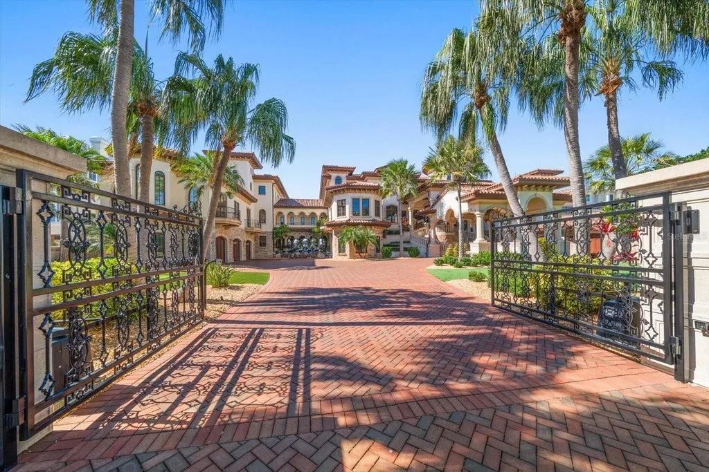 This $29.95 Million Florida Beachfront Estate Has a Lazy River, Bowling Alley and 200 Feet of Private Gulf Frontage 3 Sandcastle on the Gulf at 1700 Gulf Boulevard in Belleair Beach Florida 9