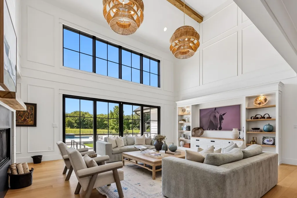 A $6.5 Million New Jersey Estate Comes With 53 Acres—Something Money Can Rarely Buy Near New York City 5 a newly built luxury residence at 8 Hillcrest Drive Colts Neck NJ 12