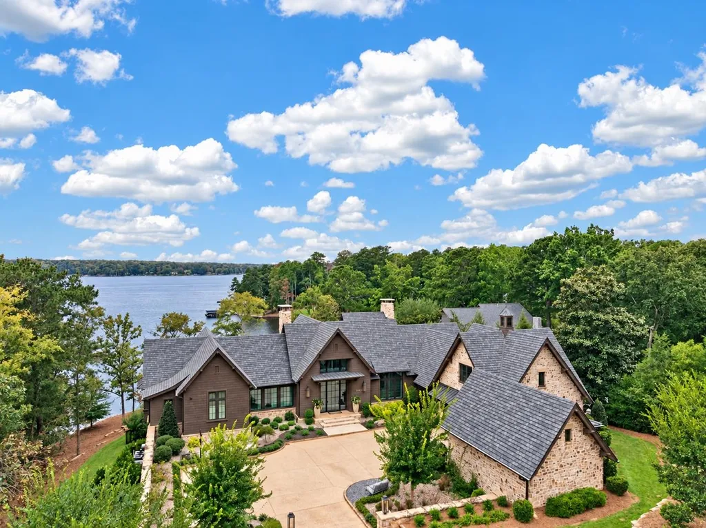 Newly Built Lake Oconee Estate With 19th-Century Hardwood Floors Hits the Market for $8,495,000 25 1030 Turkey Trot Greensboro GA 3064203