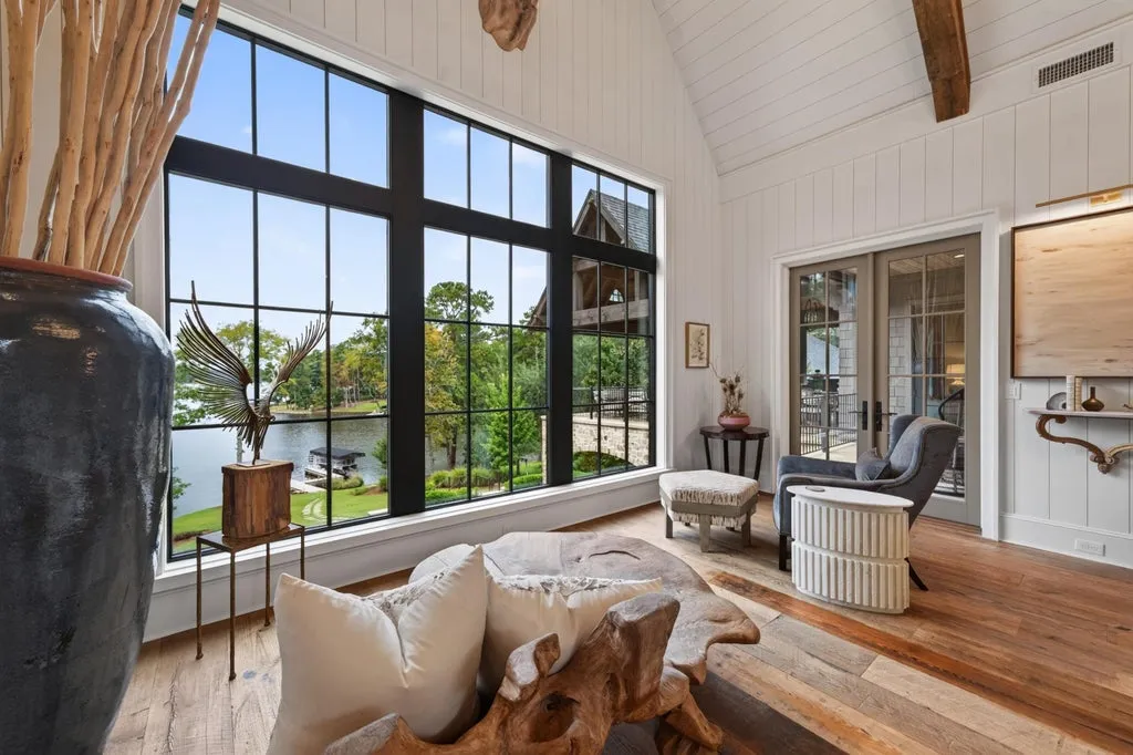 Newly Built Lake Oconee Estate With 19th-Century Hardwood Floors Hits the Market for $8,495,000 8 1030 Turkey Trot Greensboro GA 3064217