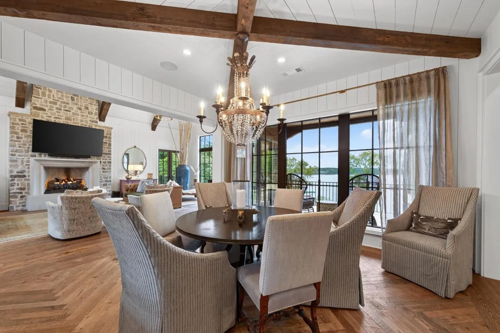 Newly Built Lake Oconee Estate With 19th-Century Hardwood Floors Hits the Market for $8,495,000 14 1030 Turkey Trot Greensboro GA 3064218