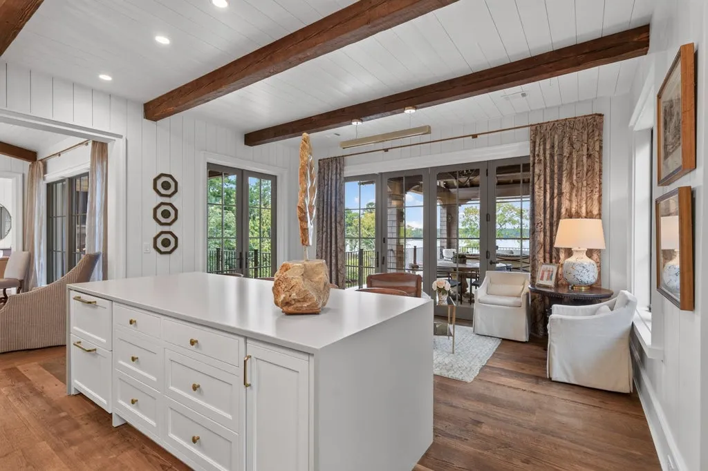 Newly Built Lake Oconee Estate With 19th-Century Hardwood Floors Hits the Market for $8,495,000 13 1030 Turkey Trot Greensboro GA 3064220