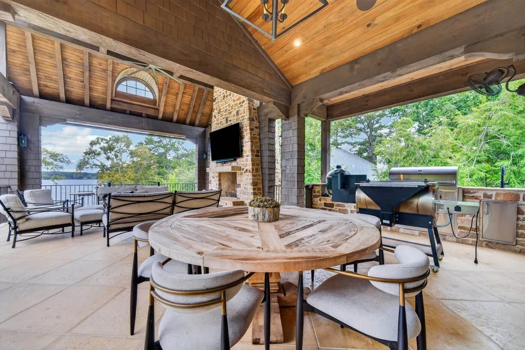 Newly Built Lake Oconee Estate With 19th-Century Hardwood Floors Hits the Market for $8,495,000 18 1030 Turkey Trot Greensboro GA 3064226