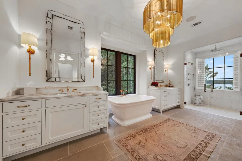 Newly Built Lake Oconee Estate With 19th-Century Hardwood Floors Hits the Market for $8,495,000 4 1030 Turkey Trot Greensboro GA 3064239