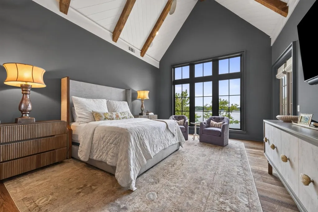 Newly Built Lake Oconee Estate With 19th-Century Hardwood Floors Hits the Market for $8,495,000 3 1030 Turkey Trot Greensboro GA 3064241