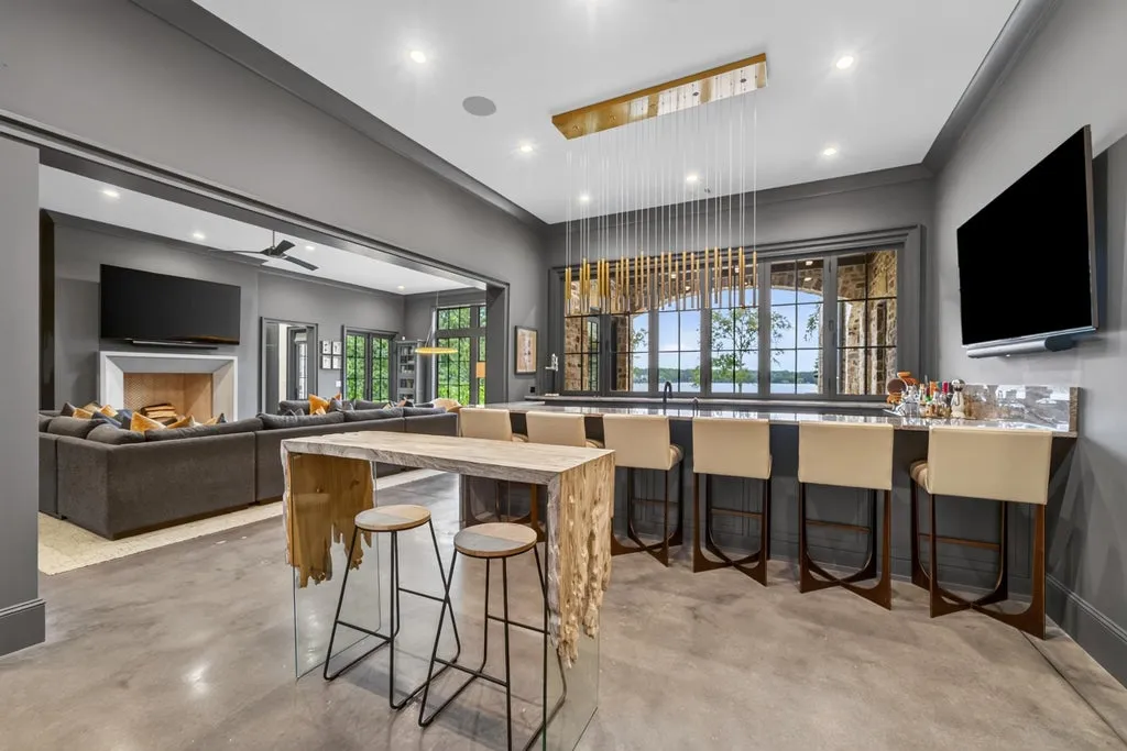 Newly Built Lake Oconee Estate With 19th-Century Hardwood Floors Hits the Market for $8,495,000 16 1030 Turkey Trot Greensboro GA 3064249