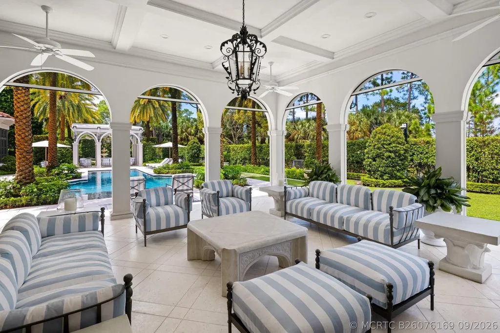 Reimagined Palm Beach Gardens Estate with Private Access to the First Hole at Old Palm Hits the Market for $23,500,000 16 11607 Charisma Way Palm Beach Gardens FL08