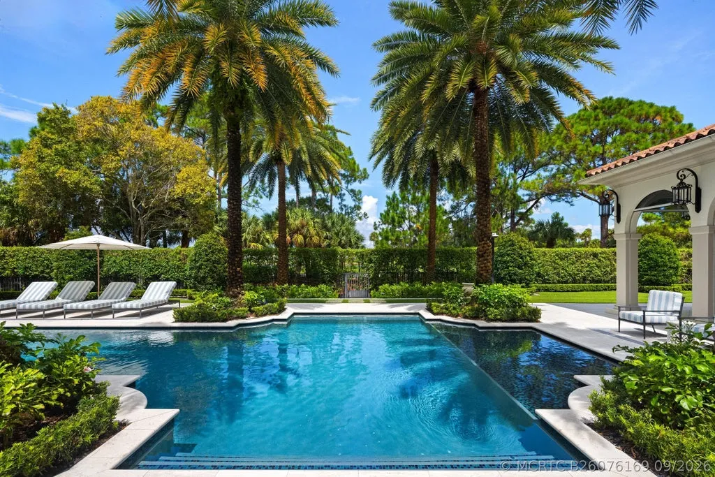 Reimagined Palm Beach Gardens Estate with Private Access to the First Hole at Old Palm Hits the Market for $23,500,000 18 11607 Charisma Way Palm Beach Gardens FL13