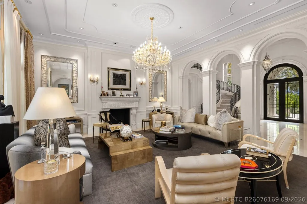 Reimagined Palm Beach Gardens Estate with Private Access to the First Hole at Old Palm Hits the Market for $23,500,000 5 11607 Charisma Way Palm Beach Gardens FL23