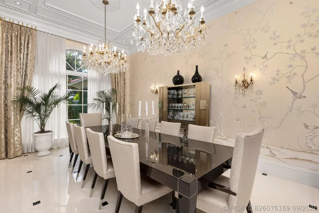 Reimagined Palm Beach Gardens Estate with Private Access to the First Hole at Old Palm Hits the Market for $23,500,000 7 11607 Charisma Way Palm Beach Gardens FL33