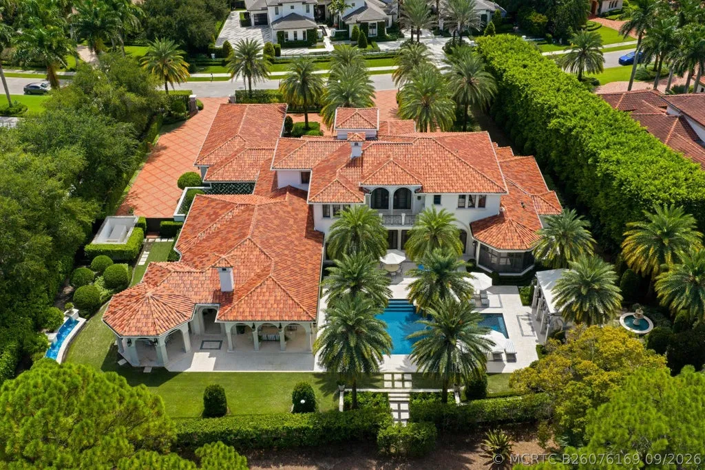 Reimagined Palm Beach Gardens Estate with Private Access to the First Hole at Old Palm Hits the Market for $23,500,000 1 11607 Charisma Way Palm Beach Gardens FL57