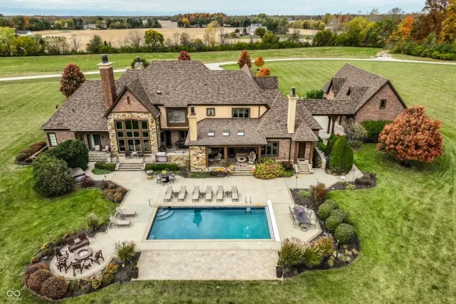 A 16,584-Square-Foot Indiana Estate on 13 Acres Is Asking Just Under $4 Million