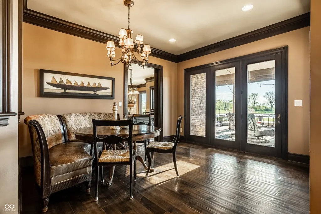 A 16,584-Square-Foot Indiana Estate on 13 Acres Is Asking Just Under $4 Million 7 12318 E 196th St Noblesville IN 4606017