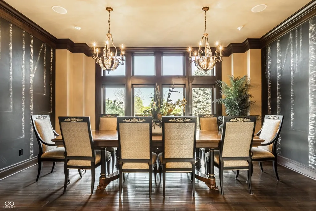 A 16,584-Square-Foot Indiana Estate on 13 Acres Is Asking Just Under $4 Million 5 12318 E 196th St Noblesville IN 4606024