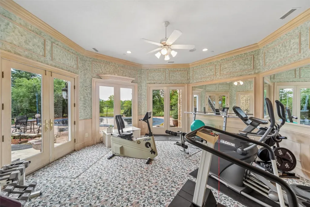 Elegant West Des Moines Golf Estate Overlooking Two Glen Oaks Fairways Lists for $3,800,000 18 1746 Burr Oaks Dr West Des Moines IA 5026631