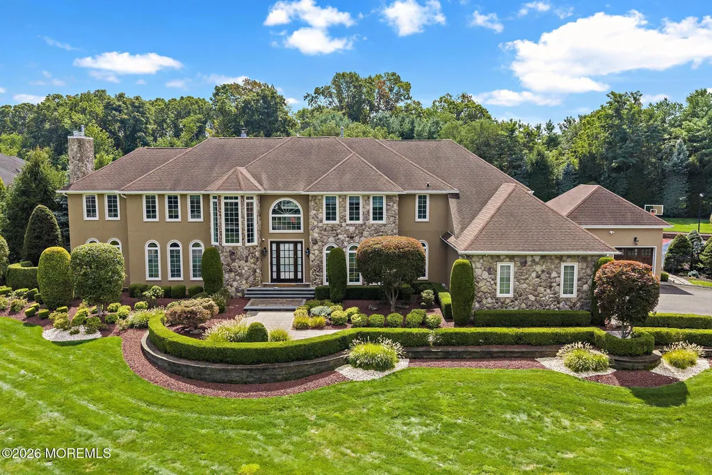 Resort-Like New Jersey Estate With an Indoor Basketball Garage Lists for $3,200,000 2 2 Topaz Court Marlboro NJ 07746002
