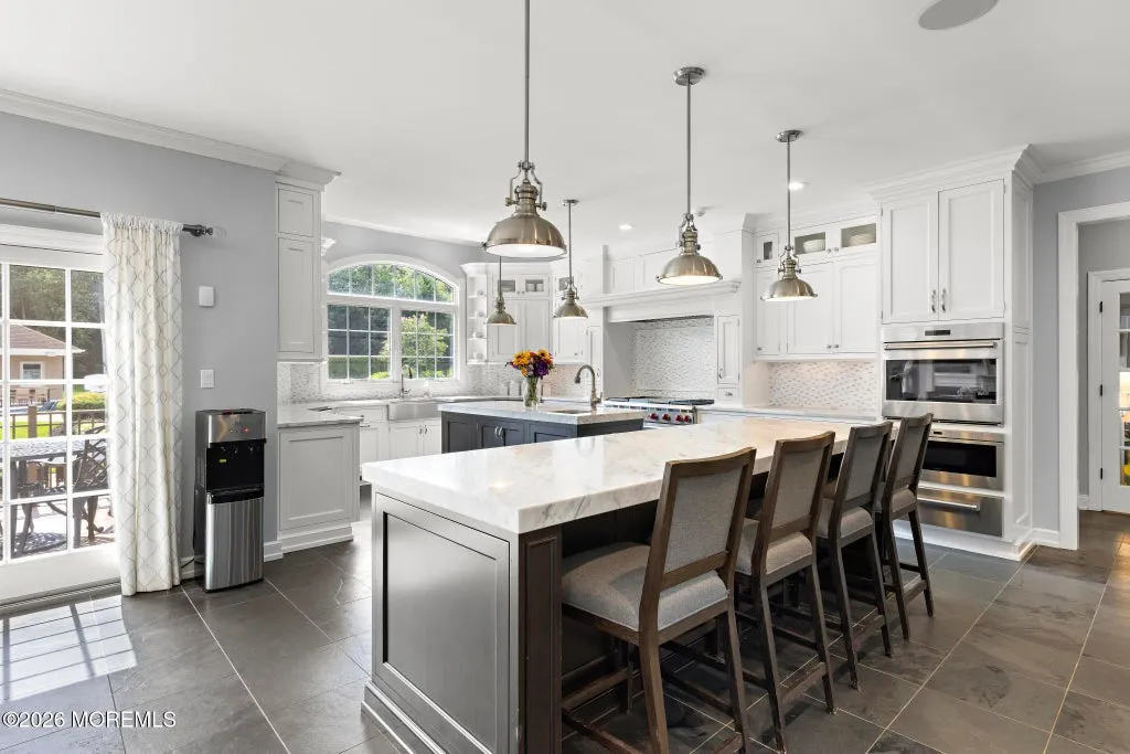 Resort-Like New Jersey Estate With an Indoor Basketball Garage Lists for $3,200,000 6 2 Topaz Court Marlboro NJ 07746012