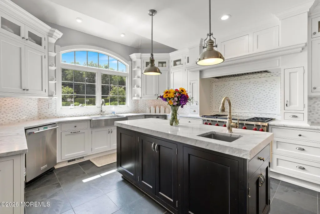 Resort-Like New Jersey Estate With an Indoor Basketball Garage Lists for $3,200,000 7 2 Topaz Court Marlboro NJ 07746014