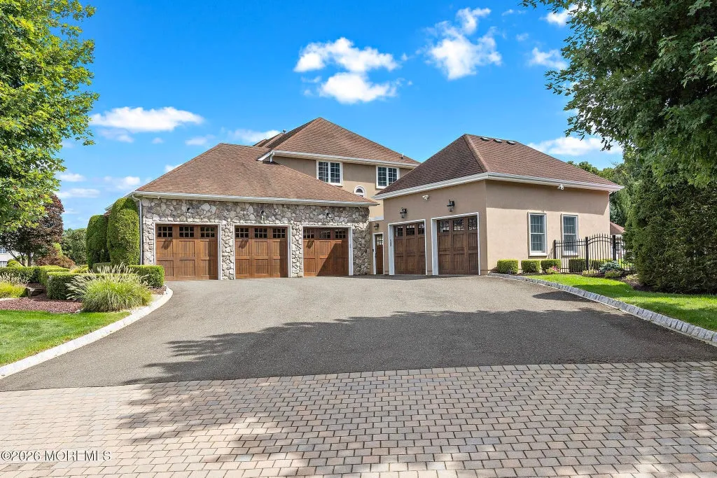Resort-Like New Jersey Estate With an Indoor Basketball Garage Lists for $3,200,000 15 2 Topaz Court Marlboro NJ 07746080