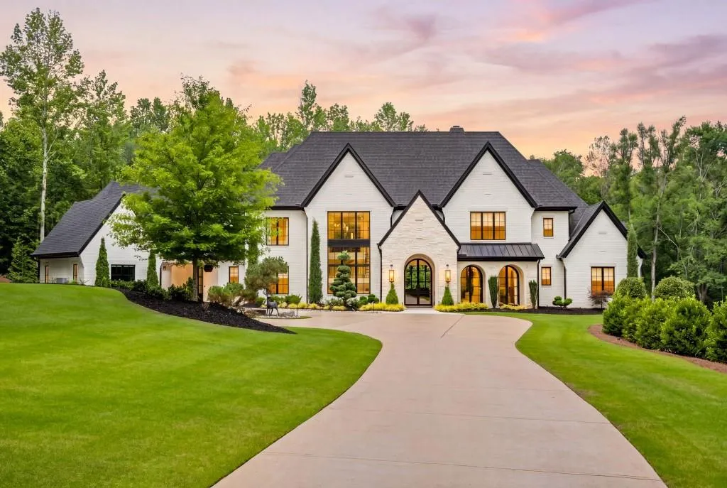 Newly Built Milton Estate With a Five-Car Garage and Resort-Style Pool Lists for $6,025,000 1 200 Deerhaven Ln Milton GA 3000401