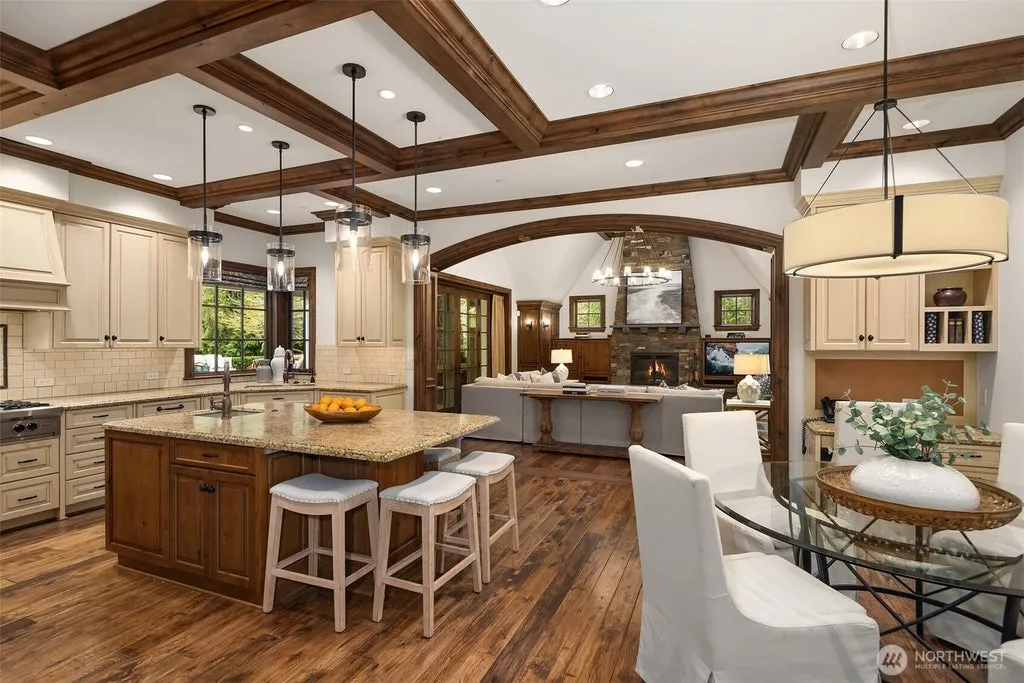 Sammamish Estate With a Pool, Sport Court and Separate Amenities Wing Lists for $6.725 Million 11 2045 250th Place NE Sammamish WA 9807416