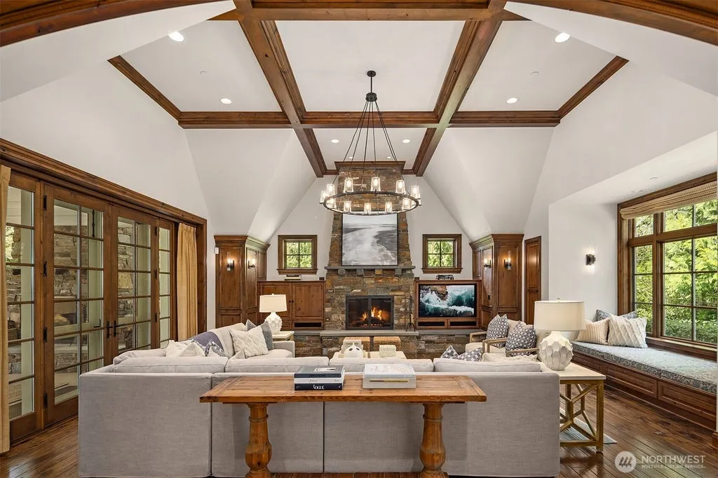 Sammamish Estate With a Pool, Sport Court and Separate Amenities Wing Lists for $6.725 Million 12 2045 250th Place NE Sammamish WA 9807417