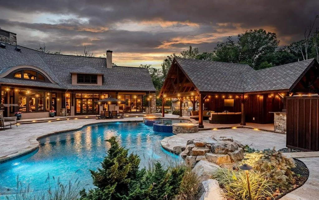 Pennsylvania Estate With an 8,300-Square-Foot Car Gallery for About 40 Vehicles Lists for $8,750,000 21 2250 Old Sentinel Trl Malvern PA 19355006