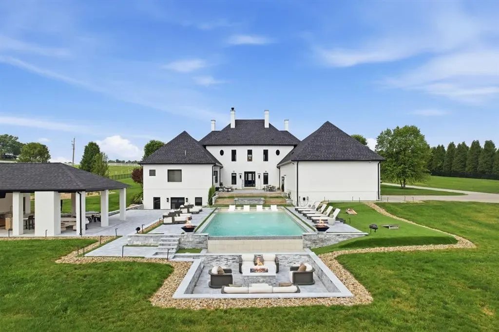 Reimagined Pennsylvania Estate With a Full Basketball Court Inside Its Garage Lists for $4,250,000 13 234 Reibold Rd Renfrew PA 1605341
